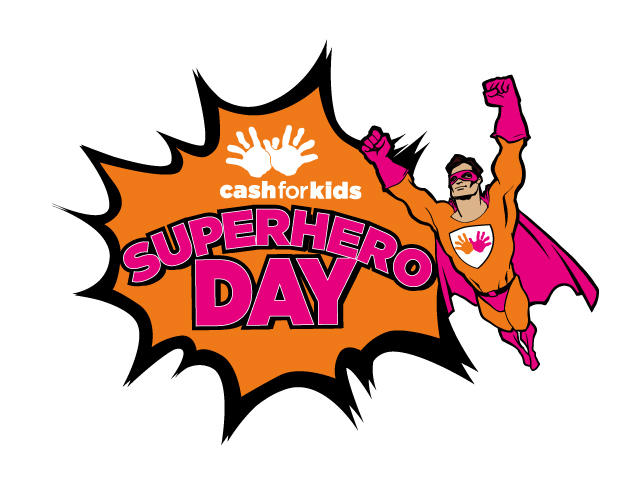 Rock FM cashforkids Superhero Day