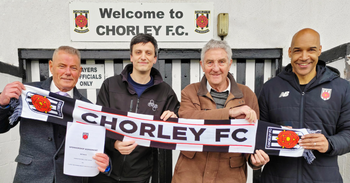 PAR Group Become Official Sponsor of Chorley Football Club