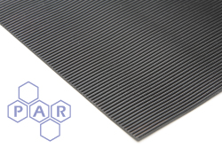 5003 - Fine Fluted Ribbed Rubber Matting