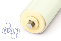 Polyurethane Roller Sleeves - White Food Quality