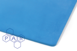 FKM Rubber Sheeting - Blue Food Quality