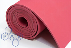 Red Abrasion Resistant Rubber Sheeting