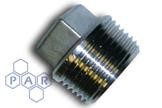 Stainless Steel Male BSP Plug - Square