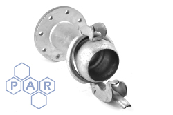Bauer Type Coupling - Male x Flanged Adaptor