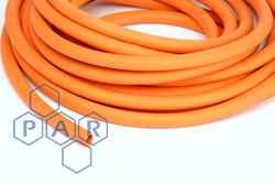 6702 - Red Natural Rubber Tubing