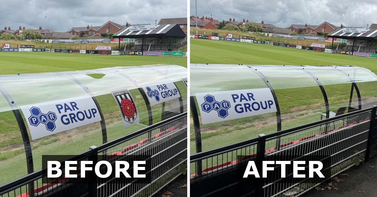 Chorley FC Dugout Plastic