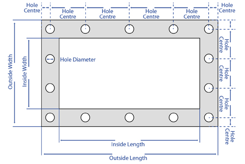 Exhaust Flange Gasket Size Chart