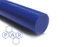 Acetal Rod - Blue Food Quality