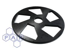 Black UHMWPE Wheel