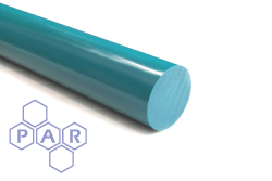 PTFE Rod - Blue Food Quality