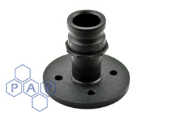 Fabricated Polypropylene Camlock c/w Flange