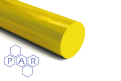 Nylon 6 Rod - Cast Yellow Oil Filled