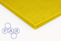 Nylon 6 Sheet - Yellow Cast Oil Filled