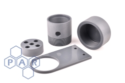 Unassembled PVC Machined Components