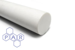 Barre carrée du blanc PTFE de téflon de téflon pur de Rod/PTFE