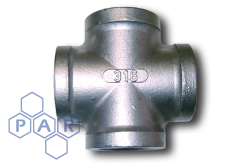 Stainless Steel Female BSP Equal Cross