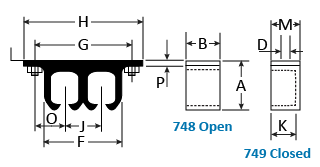 748 & 749 Double Soffit Brackets