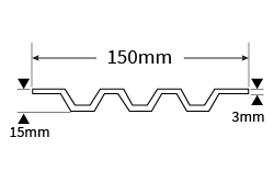 GRP Toe Rail (Kick Plate) Profile