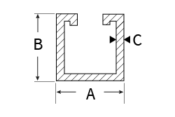 GRP Uni-Strut Profile