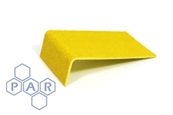 GRP Anti-Slip Stair Edging - Yellow