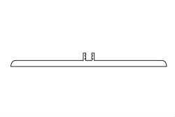 Hygienic Wall Cladding - PVC H Section Joining Strip Base