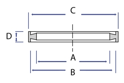 IDF Gasket - Dimensional Drawing