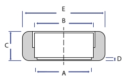 IDF Hex Nuts - Dimensional Drawing