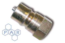 ISO A BSPP Coupling - Mild Steel Nipple