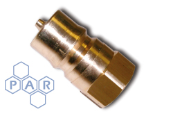 ISO B BSPP Coupling - Mild Steel Nipple