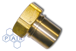 Female Hose Tail BSPP Brass