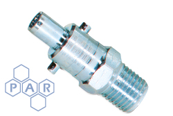 Instant Air Coupling - Swivel Adaptors - Zinc Plated Steel