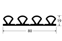 PEXT1961-RL - Dimensional Drawing