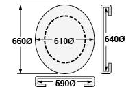 PAR5431OV Skinned Brewery Door Seal