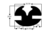 PEXT1251 Window Seal
