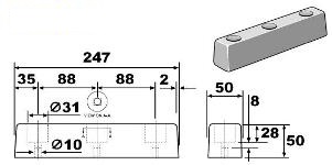 RB1022 - Dimensional Drawing