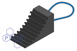 CWC4 Small - Rubber Wheel Chock