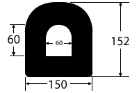EXD6X6 Dimensional Drawing