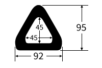 EXDDelta Dimensional Drawing