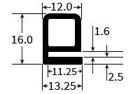 PEXT1164 - Dimensional Drawing