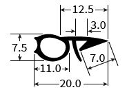 PEXT1787EP - Dimensional Drawing