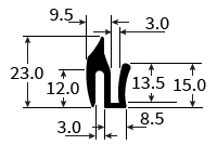 PEXT1450J - Dimensional Drawing