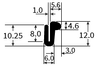 PEXT0319N - Dimensional Drawing