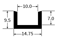 PEXT0594-10 - Dimensional Drawing