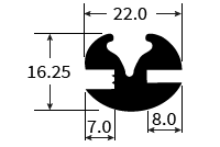 PEXT0736 Window Seal