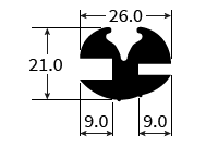 PEXT0770 Window Seal