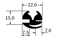 PEXT1100 Window Seal