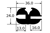 PEXT1195 Window Seal