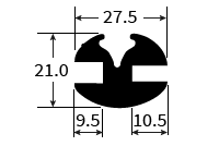 PEXT1204 Window Seal