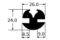 PEXT1211 Window Seal