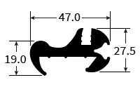 PEXT1256 Window Seal